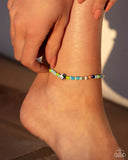 Paparazzi Seize the Shapes - Blue Anklet