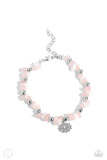 Paparazzi Lotus Landslide - Pink Bracelet