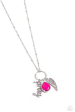 Paparazzi Angelic Artistry - Pink Necklace