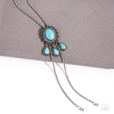 Paparazzi Seize the Serenity - Blue Necklace