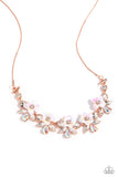 Paparazzi Ethereally Enamored - Copper Necklace
