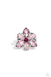 Paparazzi Blazing Blooms - Pink Ring
