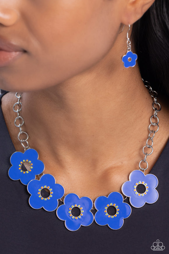 Paparazzi Cartoon Couture - Blue Necklace