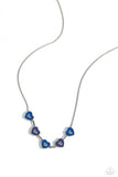 Paparazzi ECLECTIC Heart - Blue Necklace