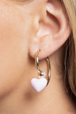 Paparazzi Romantic Representative - Pink Earring