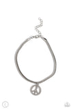 Paparazzi Pampered Peacemaker - White Anklet