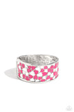 Paparazzi Penchant for Patterns - Pink Bracelet