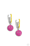 Paparazzi Personable Pizzazz - Pink Earring