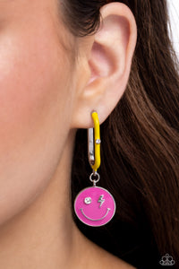 Paparazzi Personable Pizzazz - Pink Earring