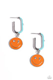 Paparazzi Personable Pizzazz - Orange Earring