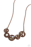 Paparazzi Handcrafted Honor - Copper Necklace