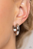 Paparazzi Simply Sinuous - Silver Earring