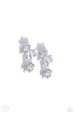 Paparazzi Breathtaking Blend - White Earring