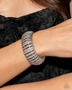 Paparazzi Appealing A-Lister - White Bracelet