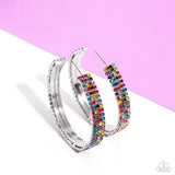 Paparazzi Stacked Symmetry - Multi Earring