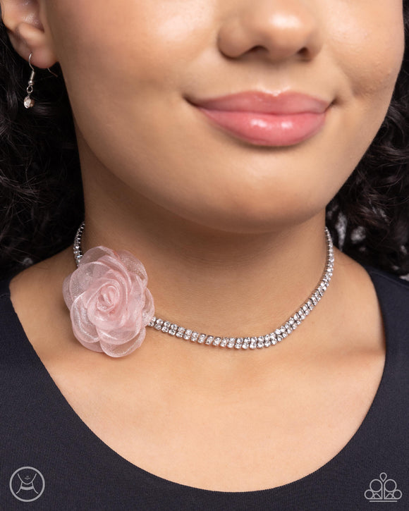 Paparazzi Rosy Range - Pink Necklace