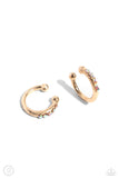 Paparazzi Charming Cuff - Gold Earring