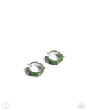 Paparazzi Coastal Color - Green Earring