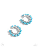 Paparazzi Southwestern Spiral - Blue Earring