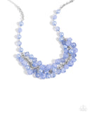 Paparazzi Pearl Pandora - Blue Necklace