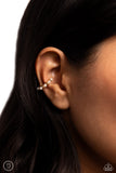 Paparazzi Bubbly Basic - Gold Earring