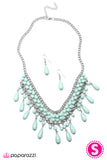 Paparazzi Daredevil - Blue Necklace