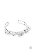Paparazzi Uniquely Untapped - White Bracelet