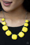 Paparazzi Prismatic Prima Donna - Yellow Necklace