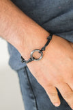 Paparazzi Urban Outsider - Black Bracelet