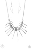 Paparazzi Fully Charged - Silver Necklace