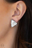 Timeless In Triangles - White CLIP