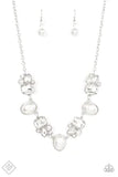 Paparazzi Sensational Showstopper - White Necklace