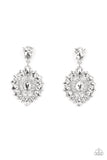 Paparazzi My Good LUXE Charm - White Earrings