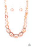 Paparazzi Marina Mirage - Orange Necklace