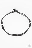 Paparazzi River Rover - Black Necklace