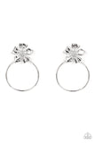 Paparazzi Buttercup Bliss - Silver Earrings