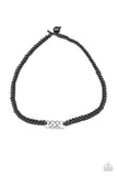 Paparazzi Just In MARITIME - Black Necklace